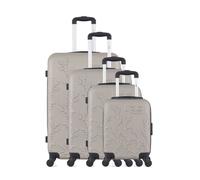 LPB LUGGAGE - Set de 4 Valises NAIS-M 75 cm 4 Roues - BEIGE