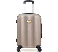 lpb luggage - valise cabine agata 55 cm 4 roues - beige beige G