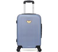 lpb luggage - valise cabine agata 55 cm 4 roues - bleu dore bleu dore G