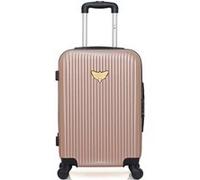 lpb luggage - valise cabine agata 55 cm 4 roues - rose dore rose dore G