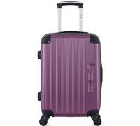 lpb luggage - valise cabine hambourg 55 cm 4 roues - prune prune G