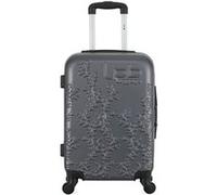 - valise cabine abs naïs 4 roues 55 cm - gris fonce