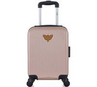 lpb luggage - valise cabine xxs agata 46 cm 4 roues - rose dore rose dore G