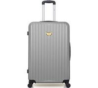 lpb luggage - valise grand format agata 75 cm 4 roues - gris gris G
