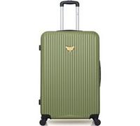 lpb luggage - valise grand format agata 75 cm 4 roues - kaki dore kaki dore