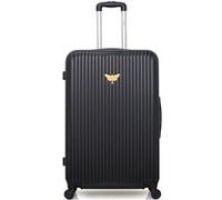 LPB - Valise Grand Format ABS AGATA 4 Roues 75 cm Noir