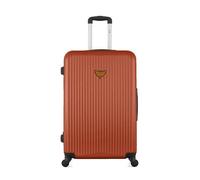 Valise grand format luggage abs agata 4 roues 75 cm - terracotta