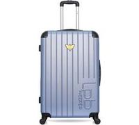 lpb- valise grand format abs marianne 75 cm - bleu bleu