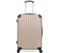 luggage - valise weekend hambourg 65 cm 4 roues - beige