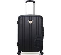 lpb- valise weekend abs marianne 65 cm - noir noir