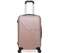 LPB - VALISE WEEKEND ABS NORINE-A 4 ROUES 60 CM Rose
