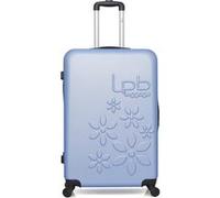 lpb - valise grand format abs eleonor 4 roues 75 cm - bleu dore bleu dore G