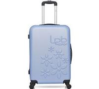 lpb - valise weekend abs eleonor 4 roues 65 cm - bleu dore bleu dore G