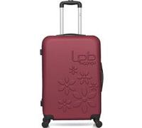 lpb - valise weekend abs eleonor 4 roues 65 cm - bordeaux bordeaux G