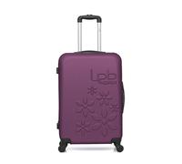 LPB - Valise Weekend ABS ELEONOR 4 Roues 65 cm - violet