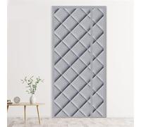 LPeMYbLi Rideau de porte à isolation thermique magnétique, ouverture latérale réversible, isolation polaire contre le vent et la tempête, porte moustiquaire magnétique Curtian avec résistance thermiqu