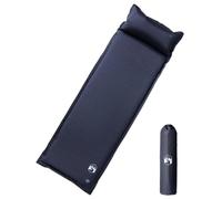 LPERTGFHU Tapis isolant auto-gonflant - Tapis de camping avec coussin - 190 | Appui-tête intégré, imperméable et robuste, mousse à mémoire de forme, coupable