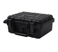 LPERTGFHU Valise rigide étanche pour marchandises dangereuses, Noir 2, L | Comprend des inserts en mousse, une valve de compensation de pression