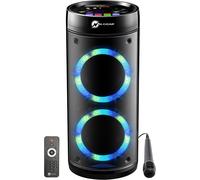 Lpg26R Let'S Go Party Enceinte Bluetooth Avec Microphone Karaoké,Led Disco,Fonction Power Bank,Puissance 600 W (40 W Rms) Lgp26R