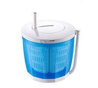 LPGY Machine à Laver Eco Portable | Laveuse à Manivelle | DéShydrateur Manuel | Mini Dortoir, Comptoir De Lavage pour Une Baignoire, Camping | Nettoyer, Rincer Et Essorer