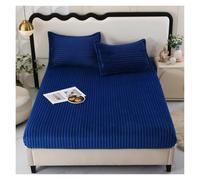 LPHFDCS Drap-Housse Peluche 1 Drap-Housse en Fausse Fourrure de Velours, Housse de Matelas en Peluche Douce avec Bande élastique Tout Autour, Drap de lit Chaud Drap Housse Hiver(Size4,198x203cm)