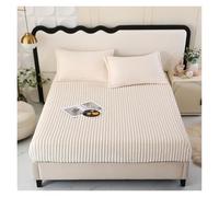 LPHFDCS Drap-Housse Peluche 1 Drap-Housse en Fausse Fourrure de Velours, Housse de Matelas en Peluche Douce avec Bande élastique Tout Autour, Drap de lit Chaud Drap Housse Hiver(Size1,153x203cm)
