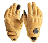 LPHFDCS Gants Moto Homologué Gants de Moto en Cuir rétro Vintage Hommes Femmes Moto Cyclisme Gants d'hiver écran Tactile Moto Motocross Moteur Guantes Gants Moto(XL)