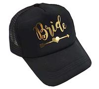 Lpitoy 1pcs Bride Summer Hat Letter Baseball Cap Bride Squad Hen Party Decorations De Mariage Fournitures De Douche Nuptiale