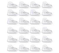 Lpitoy 20 Pièces Modèle De Pieds De Bébé, Chaussons pour Bébé, Chaussures Au Crochet, Chaussettes, Vitrine, Chaussures pour Tout-Petits, Supports De Formes De Chaussures, Support