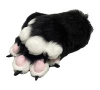 Lpitoy À Griffes d'animaux en Fourrure, Mitaines d'animaux De Cosplay, Portables en Pattes d'animaux en Fourrure, Accessoires De Cosplay d'halloween