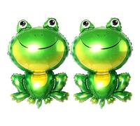 Lpitoy Ballons à Pied en Feuille de Grenouille 2 pièces Gros Ballon en Feuille d'hélium en Forme de Grenouille Décoration de fête d'anniversaire de Baby Shower sur Le thème des Animaux