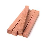Lpitoy Blocs De Cèdre pour Le Rangement des Vêtements, 5 Pièces Blocs De Cèdre Aromatiques Naturels Planches De Cèdre pour Le Rangement des Placards, Armoires, Tiroirs De Placards