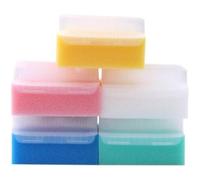 Lpitoy Brosse Sensorielle pour Troubles du Traitement Sensoriel, 5 Pièces, Éponge pour Nourrissons, Brosse pour Cuir Chevelu, Brosse Chirurgicale pour Gommage des Mains Couleur aléatoire