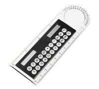 Lpitoy Calculatrice De Règle Transparente, Mini Règle Multifonction, Calculatrice De Règle, Forme De Règle À Énergie pour Étudiant