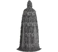 Lpitoy Cape À Capuche Médiévale d'halloween, Cape Rétro en Lambeaux, Cape d'horreur pour Costume De Cosplay d'halloween De Faucheuse