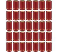 Lpitoy Capsules Thermorétractables en PVC, 200 Pièces, Film Rétractable pour Bouteilles De Vin, Bouchons Rétractables pour Caves À Vin Usage Domestique