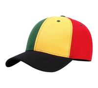 Lpitoy Casquette De Baseball Unisexe, Rouge Vert Jaune, Chapeau De D'été Réglable, Casquette Hip Hop Décontractée, Casquette À Visière pour Hommes Femmes