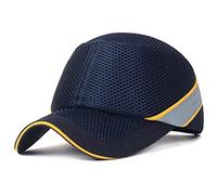 Lpitoy Casquette De Sécurité Anti-Choc, Chapeau De Baseball Classique, Léger, Respirant, Protection De La Tête, Chapeau Rigide Confortable pour Hommes Et Femmes