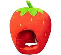 Lpitoy Chapeau De Fraise Mignon, Couvre-Chef De Fruits, Nouveauté, Couvre-tête De Fruit Amusant, Costume De Cosplay De Dessin Animé, Fournitures De Fête