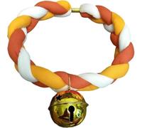 Lpitoy Collier du Cou Tressé en Fourrure pour Fête De Noël, Accessoire De Cosplay pour Animaux, Collier Tressé en Corde, Collier Cloche, Costume De Cosplay