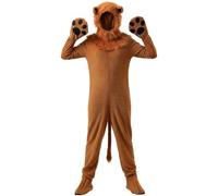 Lpitoy Combinaisons Pyjamas pour Femmes Hommes, Pyjamas Pyjamas Unisexes À Motifs Animaux avec Capuche 3D, Vêtements De Nuit pour Halloween