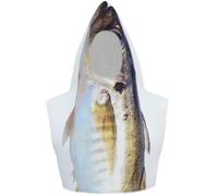 Lpitoy Costume De Poisson d'halloween, Costume De Requin Adulte, Tenue d'animal De Mer Drôle, Déguisement De Cosplay pour Hommes Femmes