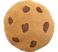 Lpitoy Coussin de siège en Forme de Biscuit d'halloween, Coussin en Peluche en Forme d'aliment Rond, Coussin drôle en 3D, Coussin rembourré Original pour canapé