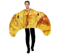 Lpitoy Croissant Cosplay Tenues Drôle Nourriture Costume Unisexe Carnaval Habiller Halloween Fête De Noël Robe Déguisement Tenue