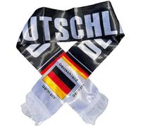 Lpitoy Écharpe Allemagne, Écharpe De Supporter De L'équipe Nationale Allemande, Impression Recto-Verso, Écharpe pour Les Fans De Football Lors D'événements Sportifs