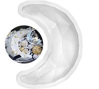 Lpitoy Moule De Gâteau en Silicone en Forme De Lune 3D Grand Croissant De Gâteau De Mousse Cake Pain Moules De Boulange