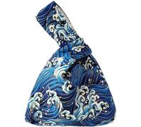 Lpitoy Sac à Main de Style Japonais Sac à Main Vintage avec Pochette et nœud Sac fourre-Tout Portable pour Femmes et Filles