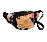Lpitoy Sac Banane Mignon pour Enfants, Sac Banane à bandoulière Motif Capybara, Sac Banane décontracté pour Tout-Petits, pour garçons et Filles