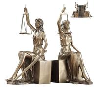 Lpitoy Statue De Dame Romaine De Justice, Serre-Livres Décoratifs, Décoration D'intérieur, Sculpture De Déesse Romaine, Figurine De Bureau, Cadeaux pour Avocats Étudiants en Droit