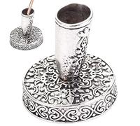 Lpitoy Support De Stylo À Plume Vintage, Bouchon De Stylo Rond en Métal, Capuchon De Base, Support De Stylo À Plume Décoratif, Fournitures De Bureau
